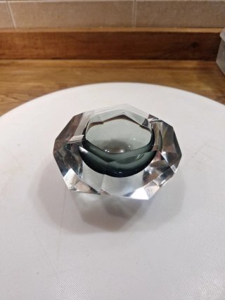 Cenicero de Cristal Vintage Años 70