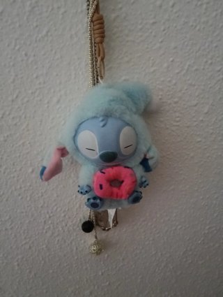 Peluche Llavero Stitch con Donut