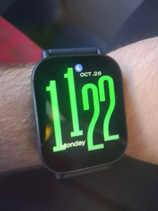 Reloj inteligente negro