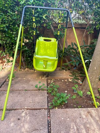 Columpio Infantil de Metal Desmontable