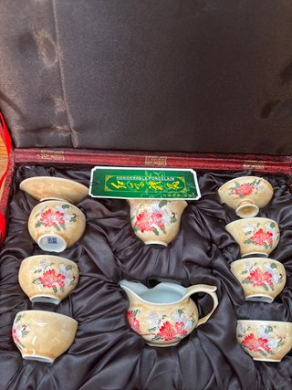Juego de Té Chino de Porcelana
