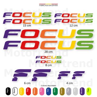 Kit Vinilos Focus Bicicleta Colores