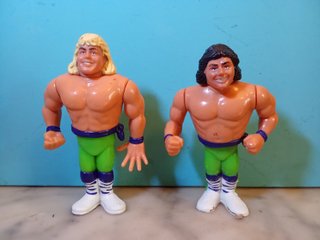 Figuras wwf hasbro The Rockers