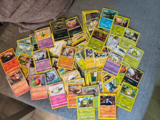 Lote más de 80 Cartas Pokémon