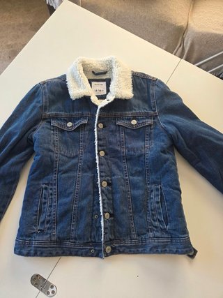 Chaqueta vaquera con borreguito Lefties T 13/14