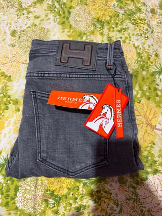 Pantalón Hermès Gris talla L 34