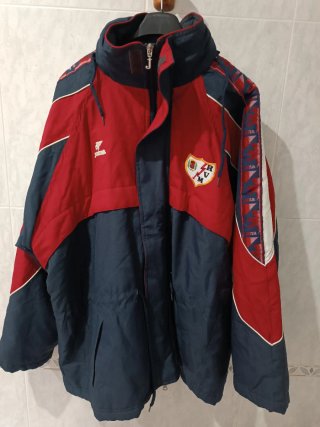 Chaqueta Abrigo Rayo Vallecano Joma Años 90 match