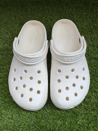 Crocs Blancas Talla M7/W9