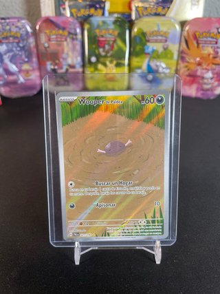 Carta Pokémon Wooper de Paldea