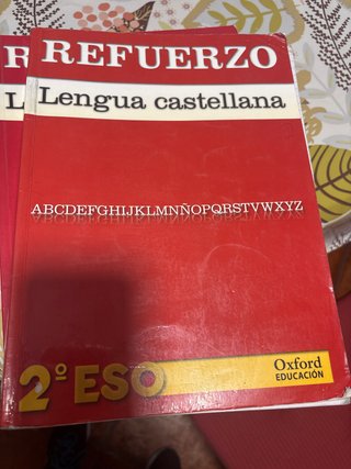 Lengua castellana, 2º ESO: refuerzo