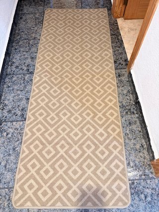 Alfombra de cocina LIVARNO 65x180 cm beige
