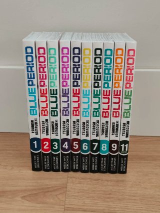 Mangas Blue Period del 1-9 y 11 Como Nuevos