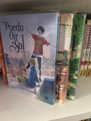 Puedo oir el sol tomos 1, 2 y 3 mangas