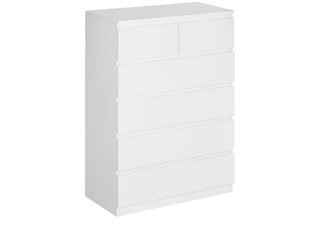 Cómoda MALM Ikea 6 cajones blanca