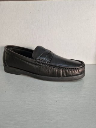 Mocasines de Piel Negros tallas 42-43-44 nuevos