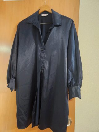 Camisa vestido negra