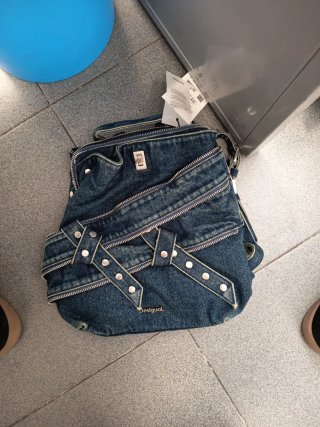 Bolso Desigual de Tejido Vaquero
