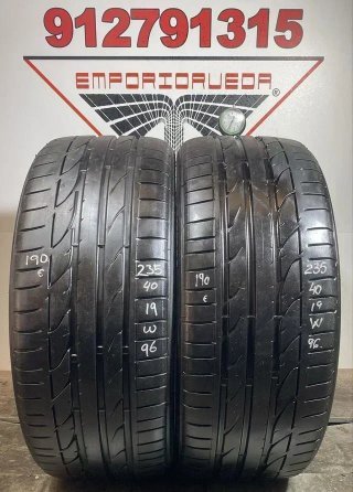 235 40 19 W BRIDGESTONE RUEDA AL 90% VIDA UTIL