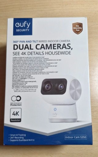 Cámara de Seguridad Eufy Indoor Cam S350