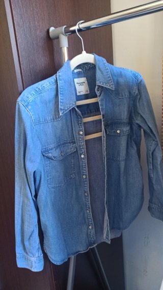 Camisa vaquera Abercrombie & Fitch