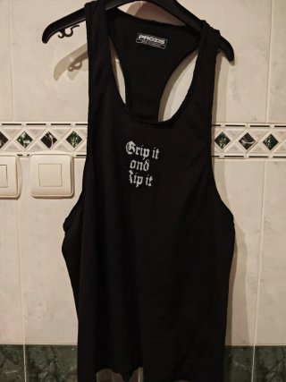 Camiseta de tirantes negra Prozis