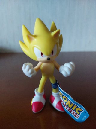 Figura Sonic Esmeralda (Super Sonic)