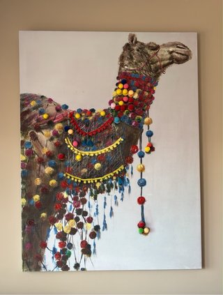 Cuadro Decorativo Camello 120x90 cm
