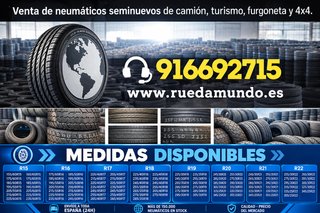 Neumáticos Usados 265/35R22 y 185/60R15 235/60r17