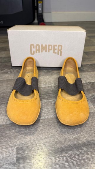 Zapatos Camper Amarillos Talla 38