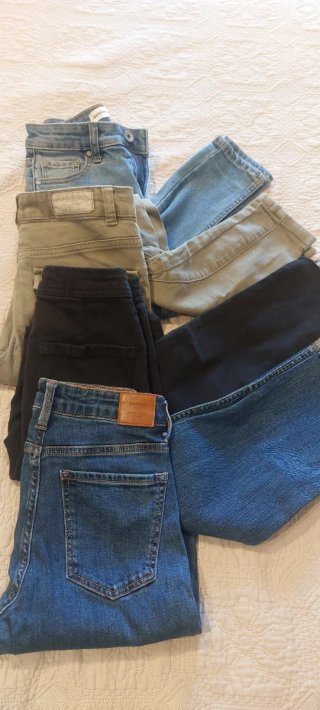 Lote de 4 pantalones Bershka