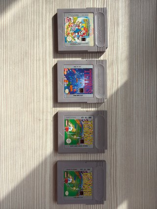 4 Juegos Nintendo Game Boy