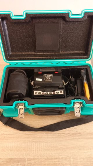 Fusionadora de Fibra Óptica Hushin H5
