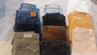Lote de 11 pantalones variados