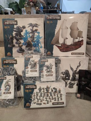 Dungeons & Lasers: Porthaven con Barco incluido