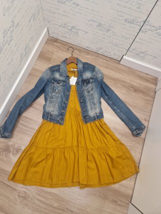Vestido Mostaza