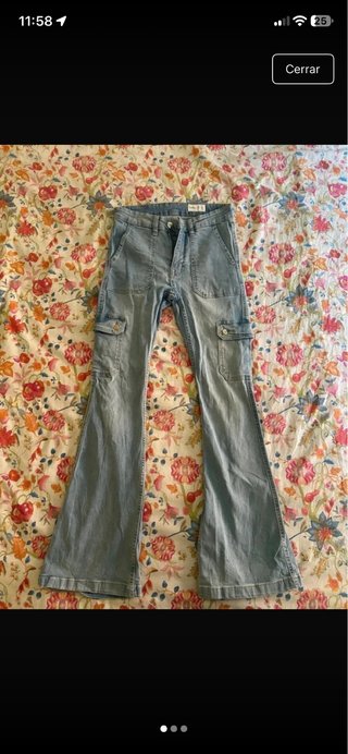 Pantalón Campana Lefties Azul