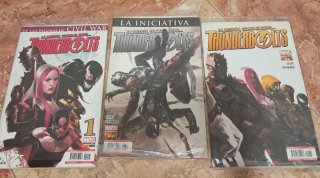 Cómics Marvel Thunderbolts 1, 3 y 5