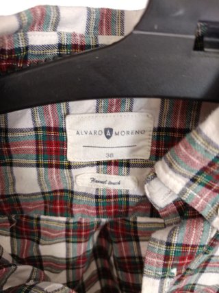 Camisa Álvaro Moreno Cuadros Talla M