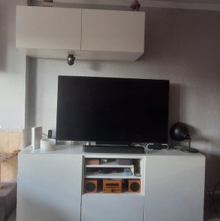 Mueble de salón para TV blanco