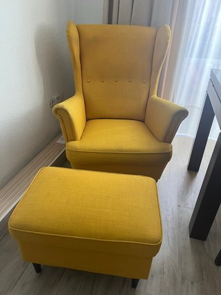 Sillón Butaca IKEA con Reposapiés