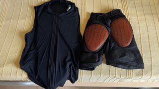 Protecciones Snowboard: Espaldera y Culera
