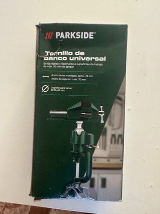 Tornillo de banco universal Parkside