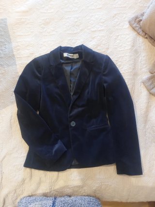 Blazer Azul Stradivarius Talla S