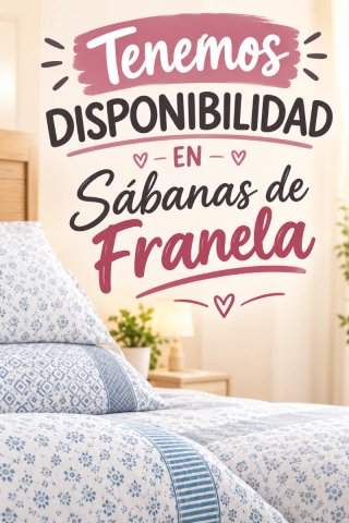 Sábanas de Franela Estampadas