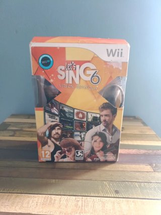 Let's Sing 6 Versión Española (Wii) + 2 micros