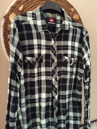 Camisa de cuadros Quiksilver XL