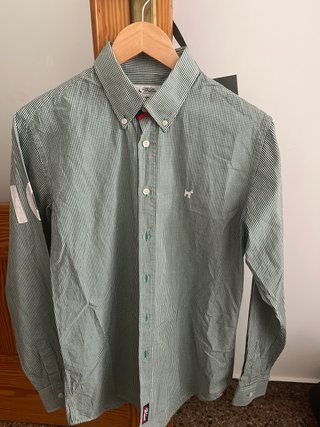 Camisa El Ganso Verde Cuadros Talla M