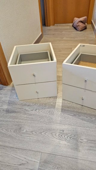 2 Cajones IKEA Blancos
