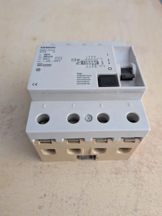 Interruptor Diferencial Siemens 40A 30mA