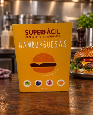 Hamburguesas Superfácil libro de cocina